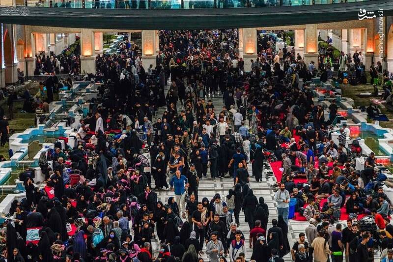 تصاویری از صحن حضرت زهرا (س) در نجف اشرف