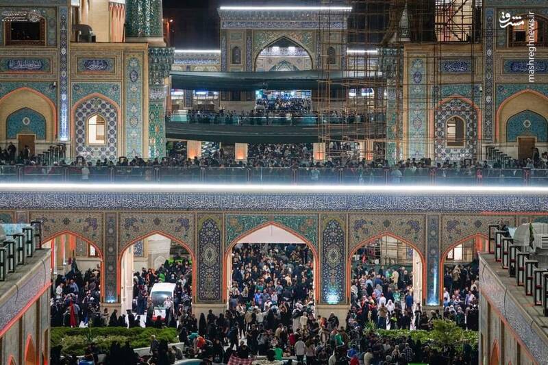 تصاویری از صحن حضرت زهرا (س) در نجف اشرف