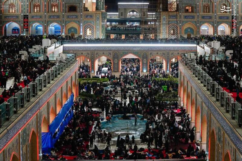 تصاویری از صحن حضرت زهرا (س) در نجف اشرف