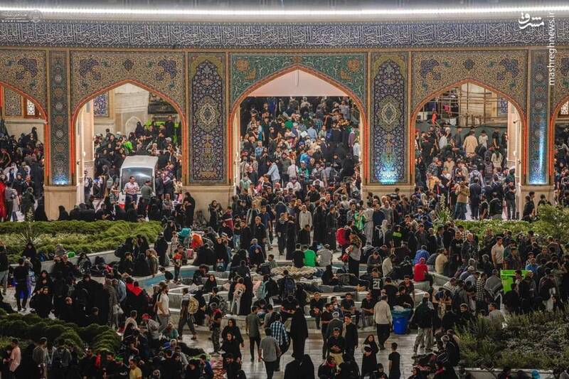 تصاویری از صحن حضرت زهرا (س) در نجف اشرف