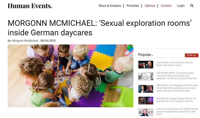  راه‌اندازی اتاق «بازی‌های جنسی» در مهدکودک‌های آلمان/ وزارت آموزش و پرورش آلمان در تسخیر منحرفان جنسی است