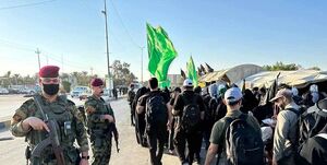 تصاویر| افزایش نیروهای امنیتی الحشد الشعبی در نجف اشرف