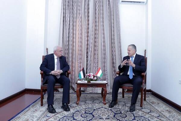 افتتاح رسمی سفارت فلسطین در تاجیکستان+تصاویر