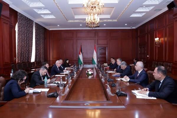 افتتاح رسمی سفارت فلسطین در تاجیکستان+تصاویر