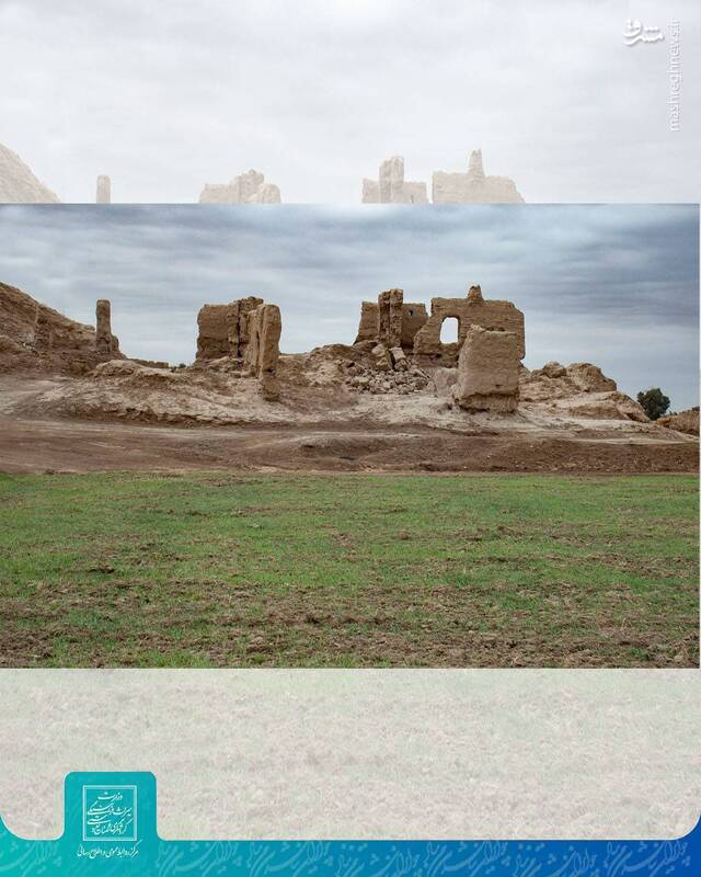 آتشکده کرکویه برجامانده از دوره ساسانی +عکس