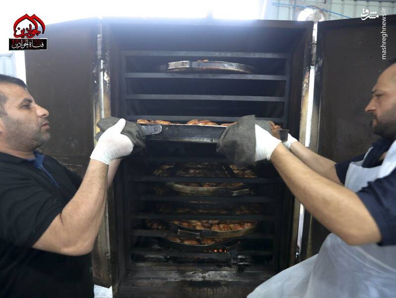 توزیع هزاران وعده غذا به زائران اربعین در کاظمین +عکس