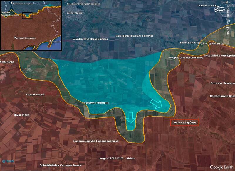 عبور ارتش اوکراین از خط دوم دفاعی روسیه در زاپوریژیا/ حملات پهپادی سنگین به شهرهای مختلف روسیه +نقشه و تصاویر