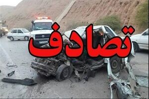 تصادف زنجیرهای 5 وسیله نقلیه در بزرگراه همت