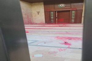 حمله به سفارت جمهوری آذربایجان در لبنان+فیلم