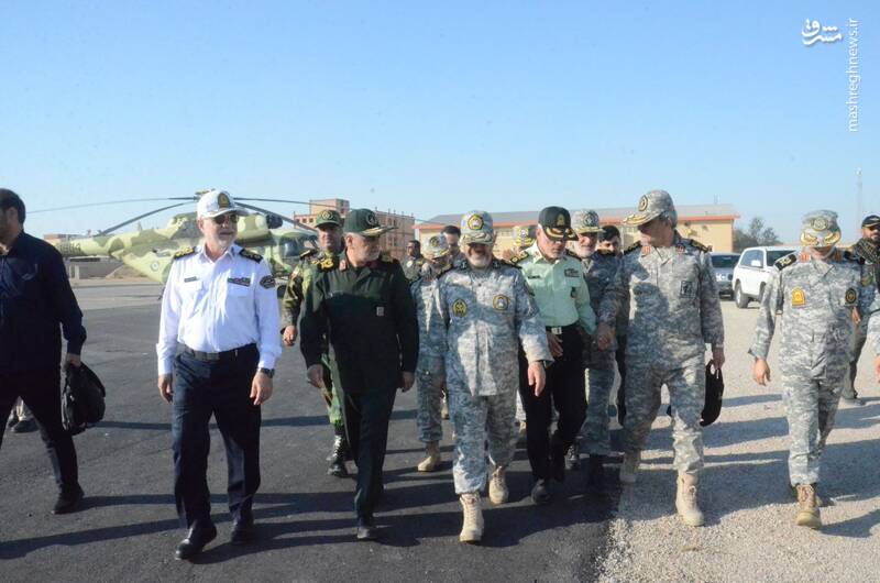 بازدید جانشین رئیس ستاد کل نیروهای مسلح از قرارگاههای اربعین حسینی