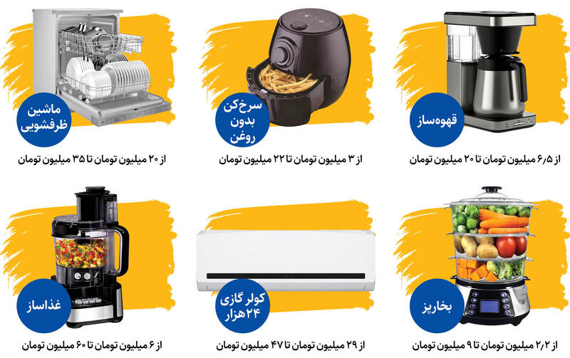 لوازم خانگی چگونه ارزان میشود؟