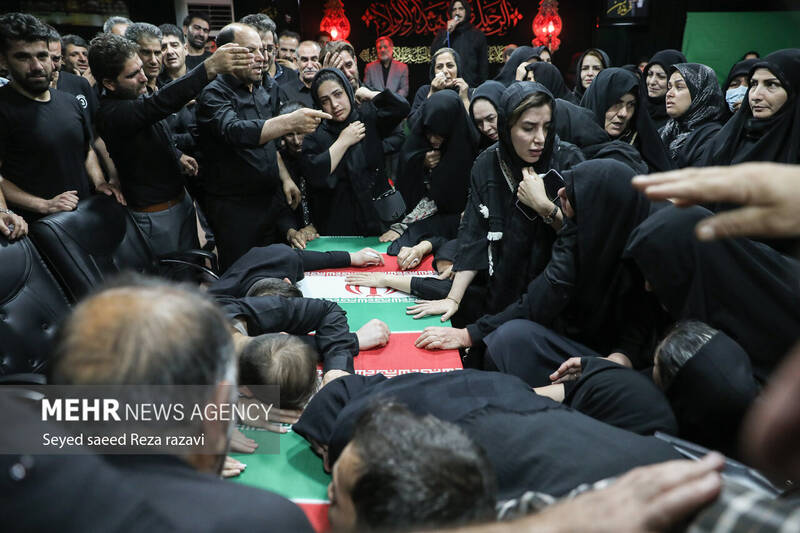 مراسم وداع با پیکر مطهر جهادگر شهید یحیی رستمی بعدازظهر امروز دوشنبه ۱۳ شهریور ماه ۱۴۰۲ با حضور خانواده شهید و مردم در معراج شهدای تهران برگزار شد