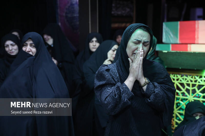 مراسم وداع با پیکر مطهر جهادگر شهید یحیی رستمی بعدازظهر امروز دوشنبه ۱۳ شهریور ماه ۱۴۰۲ با حضور خانواده شهید و مردم در معراج شهدای تهران برگزار شد