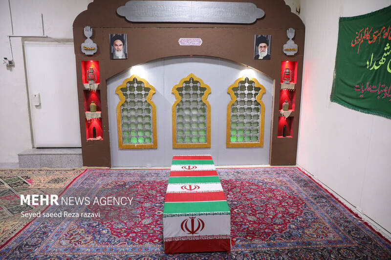 مراسم وداع با پیکر مطهر جهادگر شهید یحیی رستمی بعدازظهر امروز دوشنبه ۱۳ شهریور ماه ۱۴۰۲ با حضور خانواده شهید و مردم در معراج شهدای تهران برگزار شد