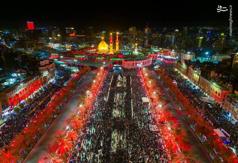 حال و هوای کربلای معلی وحرمین شریفین در آستانه اربعین