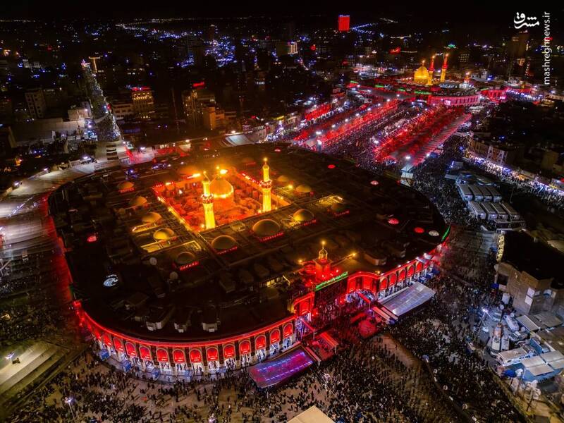 حال و هوای کربلای معلی وحرمین شریفین در آستانه اربعین