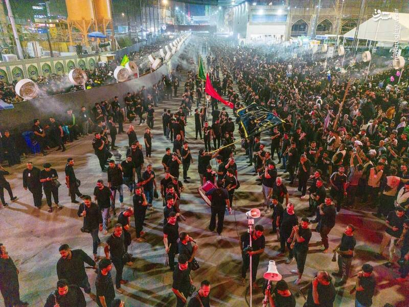 حال و هوای کربلای معلی وحرمین شریفین در آستانه اربعین