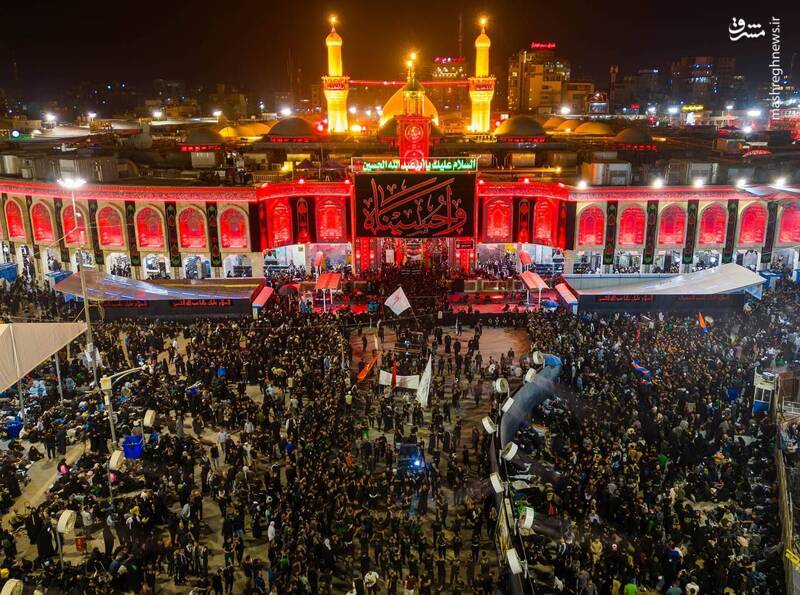 حال و هوای کربلای معلی وحرمین شریفین در آستانه اربعین