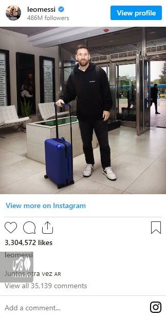 واکنش مسی پس از حضور دوباره در تیم ملی آرژانتین +عکس