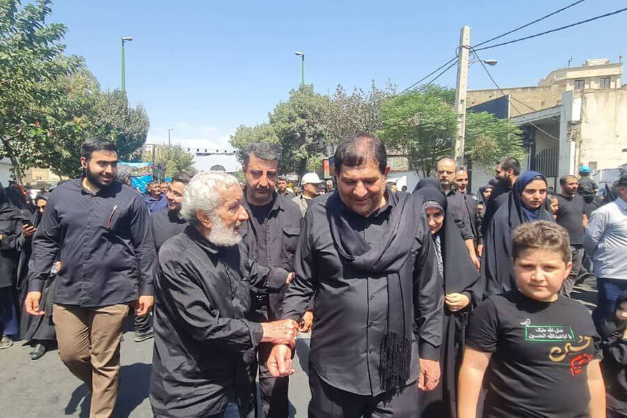 مخبر در پیاده روی جاماندگان اربعین حاضر شد 2