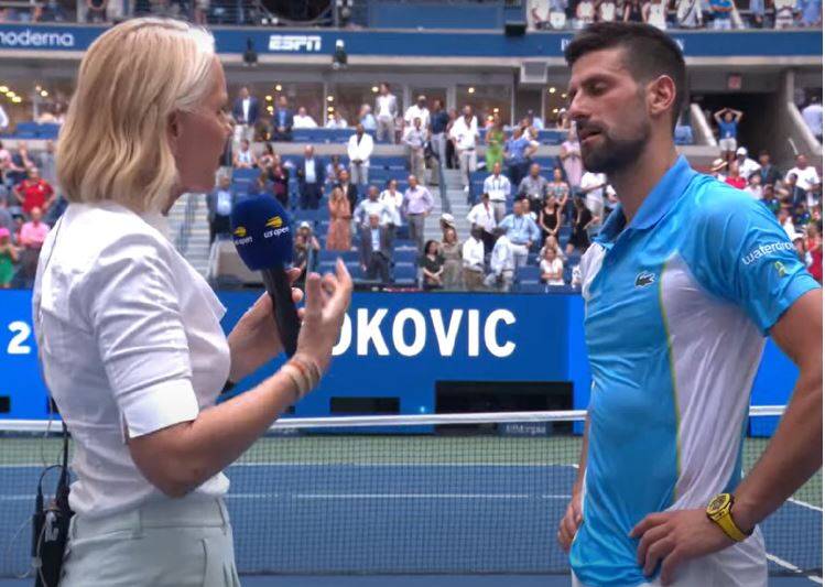 وقتی جوکوویچ حال خبرنگار «کروناهراس» را گرفت+فیلم