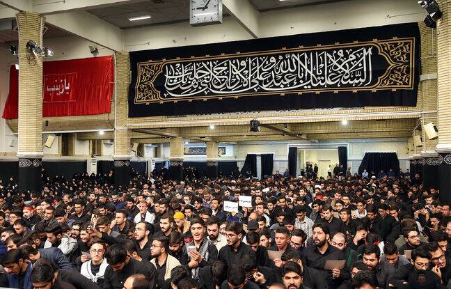 حاشیههایی از مراسم عزاداری در محضر رهبر انقلاب