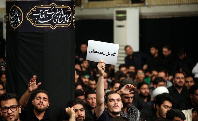 حاشیههایی از مراسم عزاداری در محضر رهبر انقلاب