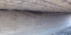 ماجرای سرقت میلگردهای پل جاده ماهشهرامیدیه