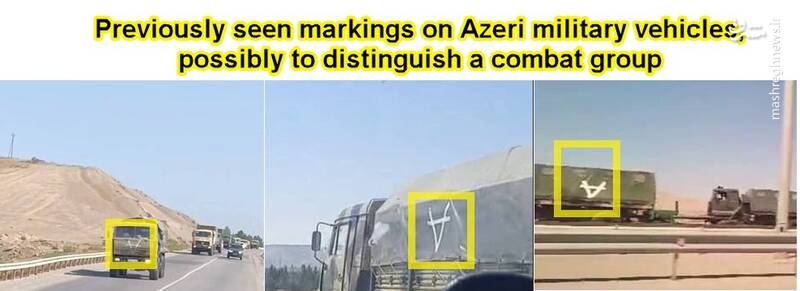 نگاهی به آخرین وضعیت نقل و انتقال نیرو توسط ارمنستان و جمهوری آذربایجان/ نشانهگذاری تجهیزات نظامی باکو، یادآور حمله روسیه به اوکراین؟ +نقشه و تصاویر