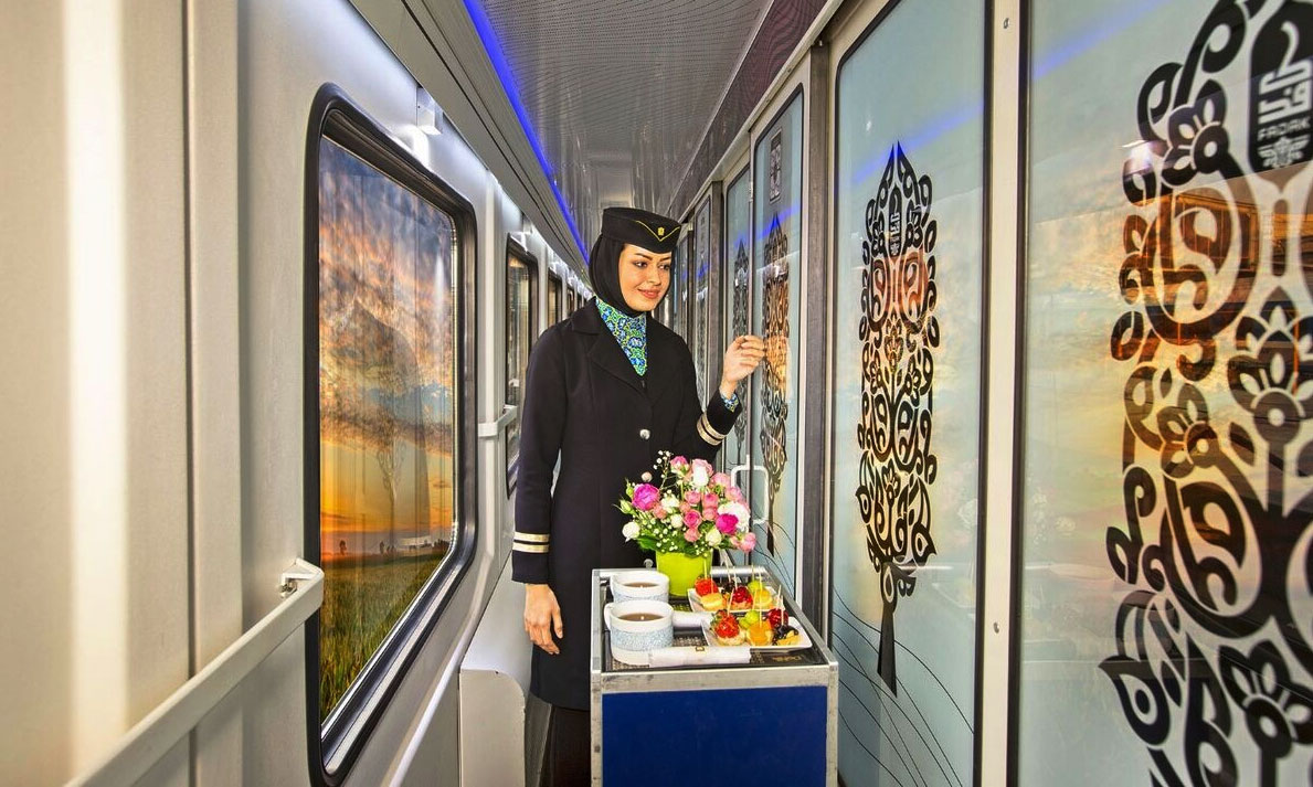 قطار فدک؛ از بهترین قطارهای 5 ستاره