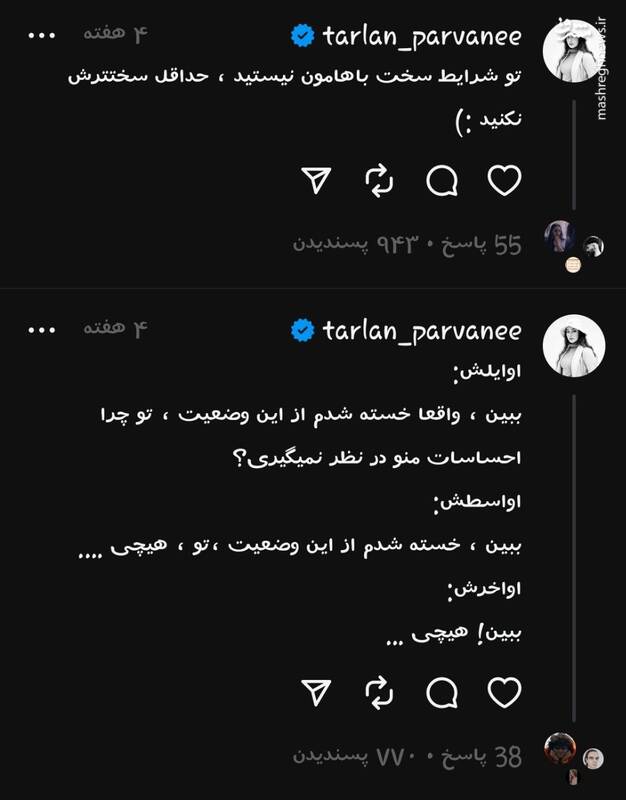شروین حاجیپور متهم به تعرض به ترلان پروانه شد!