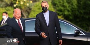 وزیر خارجه عراق در راه تهران