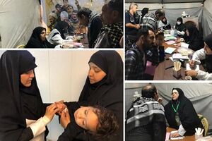 ویزیت بیش از 19 هزار زائر اربعین توسط متخصصین طب ایرانی