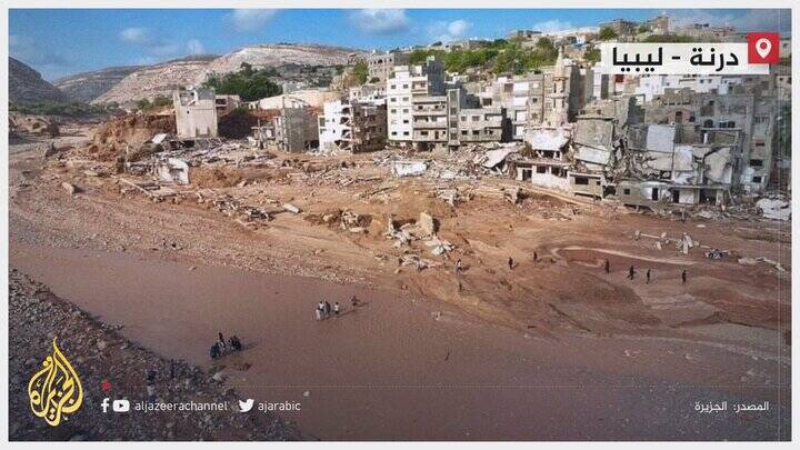 طوفانی که هزاران نفر از مردم لیبی را با خود برد + فیلم و عکس 5