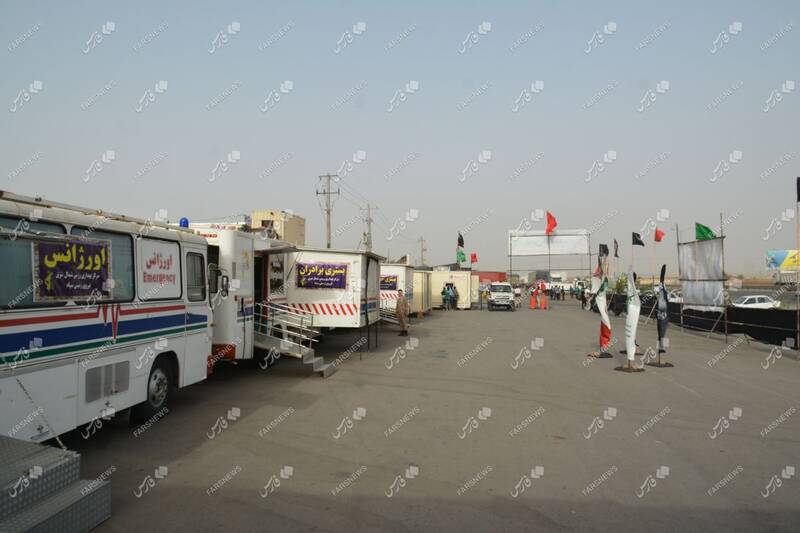 خدمترسانی بیمارستان صحرایی سپاه به زائران امام رضا (ع)