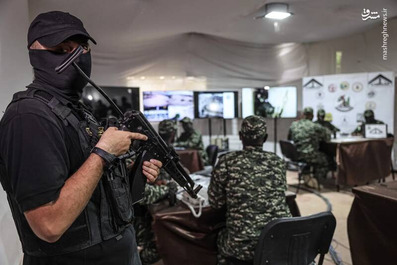 اتاق عملیات مشترک گروههای مسلح فلسطینی مستقر در خان یونس _ غزه اتاق عملیات مشترک گروههای مسلح فلسطینی مستقر در خان یونس _ غزه