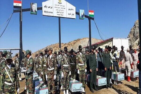 پیکر مطهر ۲۳ شهید دوران دفاع مقدس وارد کشور شد