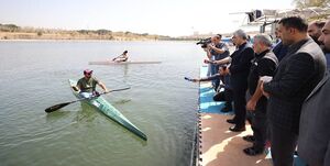 آب دریاچه آزادی نسبت به ماه گذشته بالا آمد