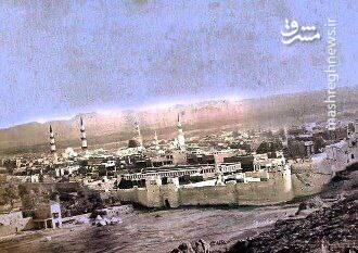 نخستین تصویر از حرم مطهر نبوی و ائمه بقیع (ع)