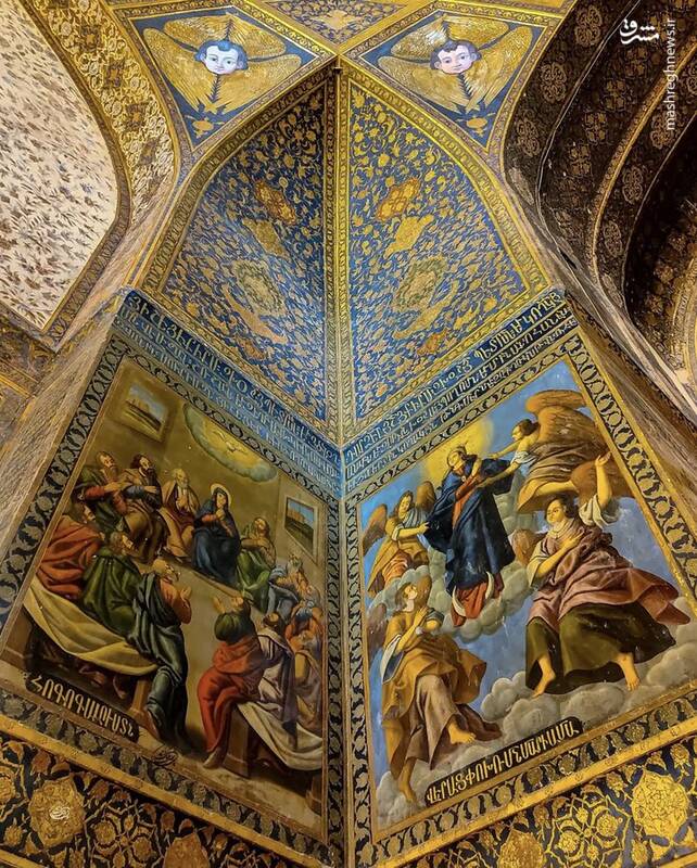 تصویری زیبا از کلیسای بیت لِحِم اصفهان 2