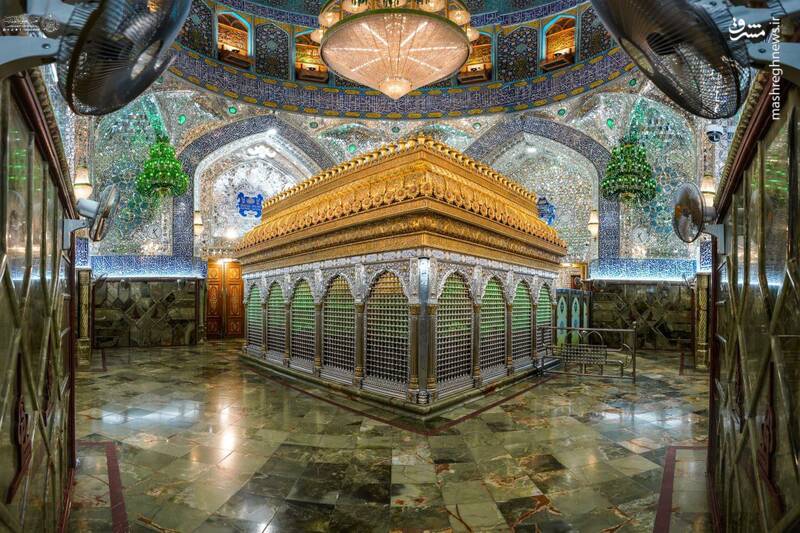 تصاویری از ضریح مطهر أمیر المؤمنین (ع)