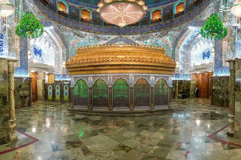 تصاویری از ضریح مطهر أمیر المؤمنین (ع)