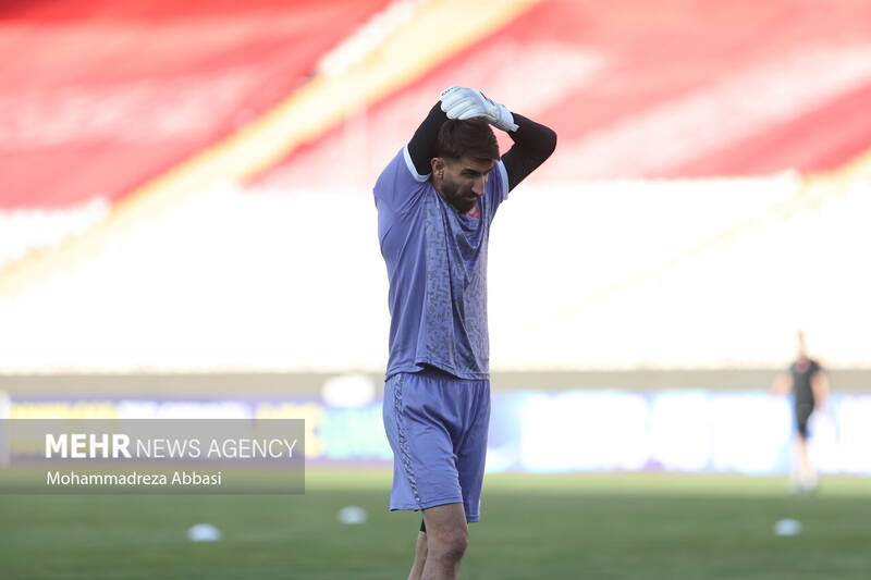 تمرین تیم ملی فوتبال پرسپولیس تهران