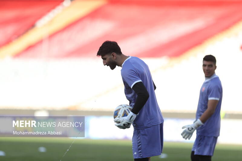 تمرین تیم ملی فوتبال پرسپولیس تهران