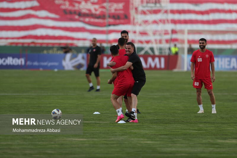 تمرین تیم ملی فوتبال پرسپولیس تهران