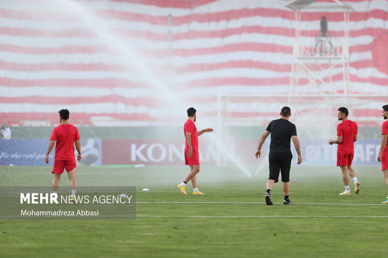 تمرین تیم ملی فوتبال پرسپولیس تهران