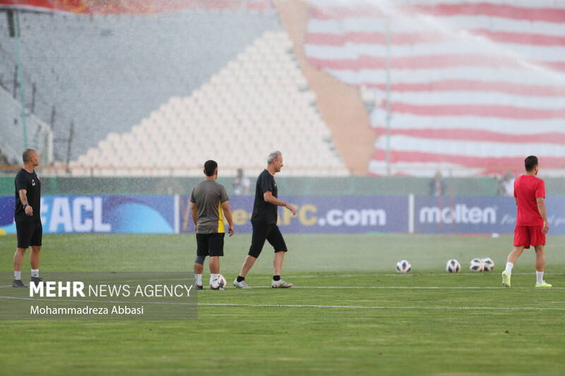 تمرین تیم ملی فوتبال پرسپولیس تهران
