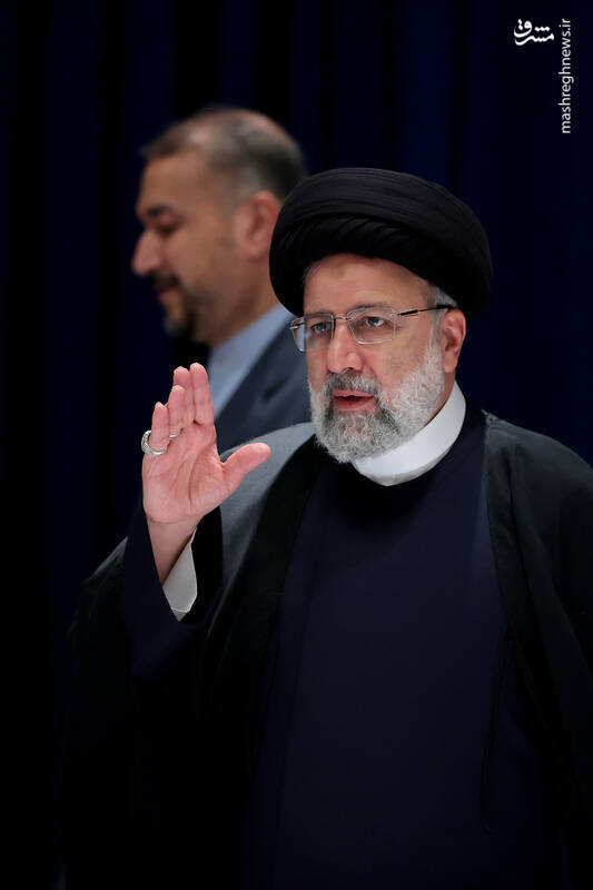 عکس/ نشست رئیسی با رهبران ادیان الهی