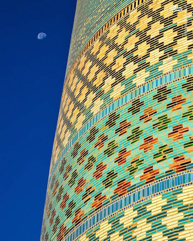 نمایی چشمنواز از مناره تاریخی کالتا