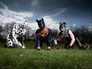 تجمع صدها نفر از «سگنمایان» در برلین برای مطالبه حقوق حیوانی خود! +فیلم qd